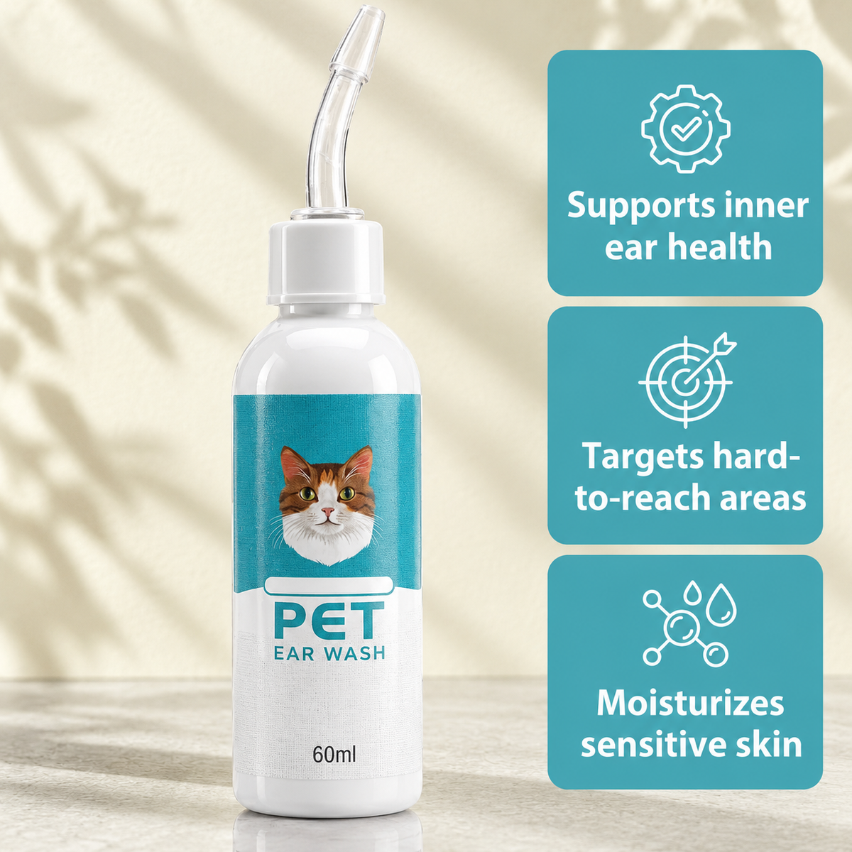 Ear Cleaner for Dogs & Cats