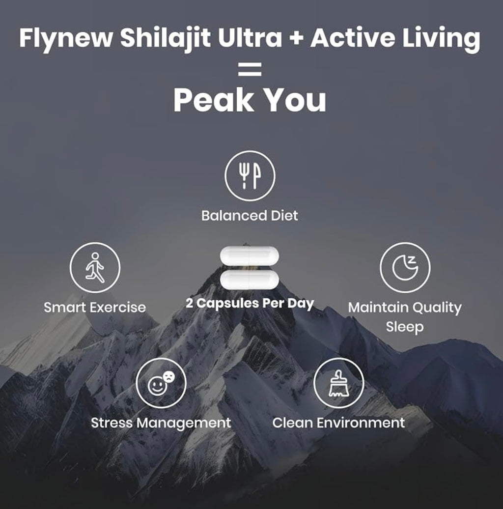 Himalayan Fulvic Shilajit Vitality Complex