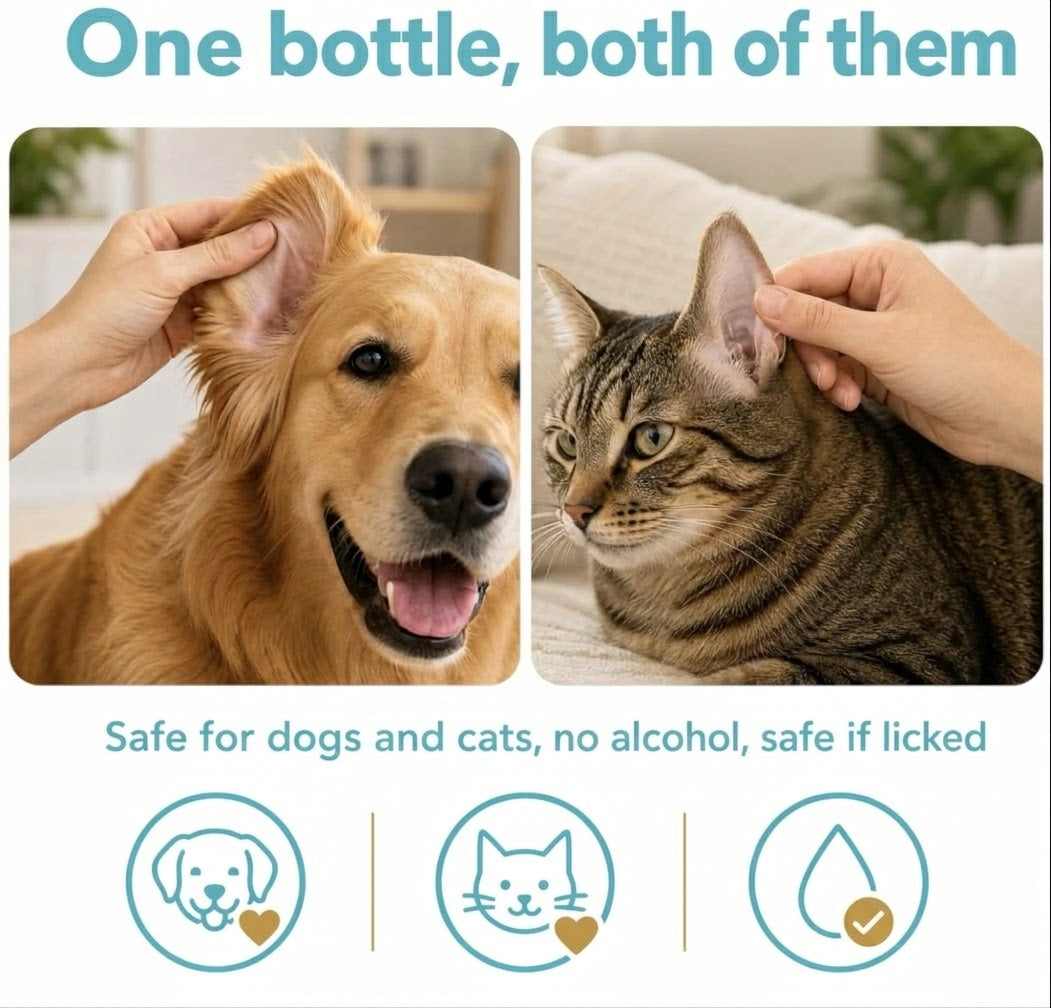 Ear Cleaner for Dogs & Cats
